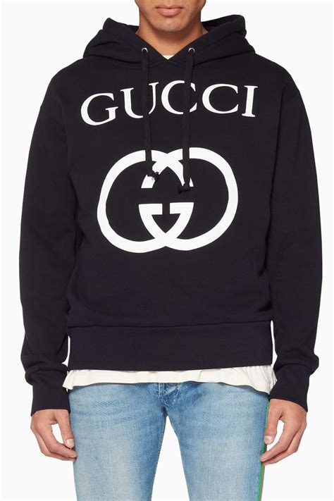 sweatshirt gucci homme|gucci hoodie jacket men's.